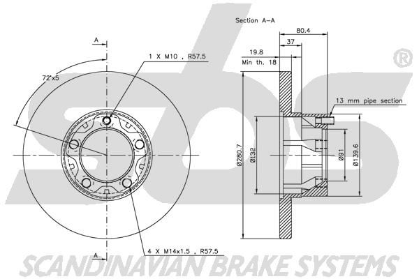 Disc frana