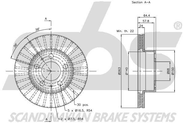 Disc frana