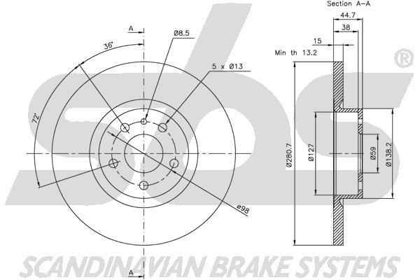 Disc frana