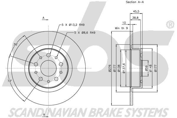 Disc frana