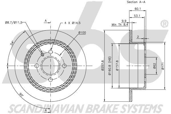 Disc frana