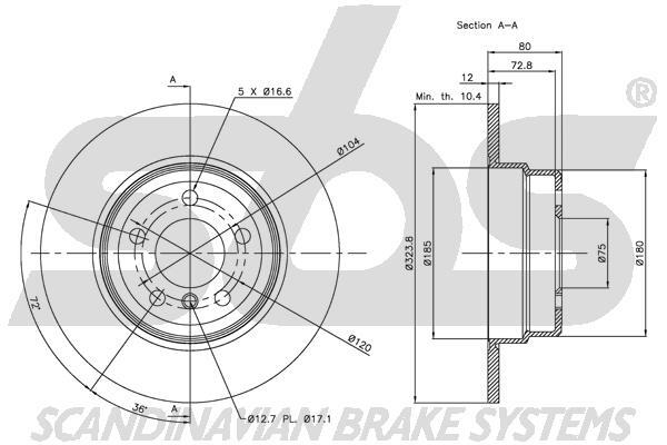 Disc frana