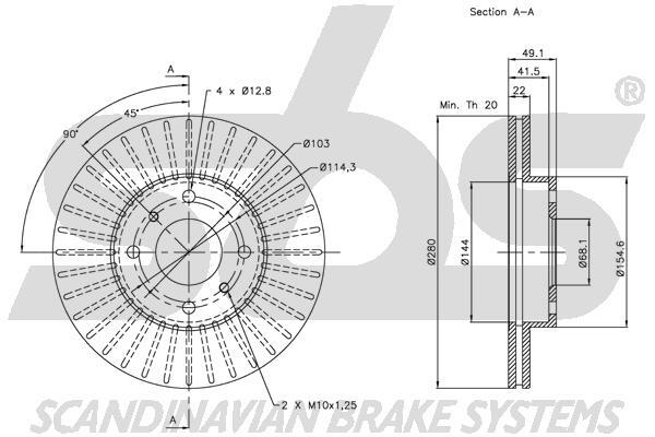 Disc frana