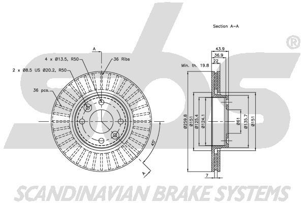 Disc frana