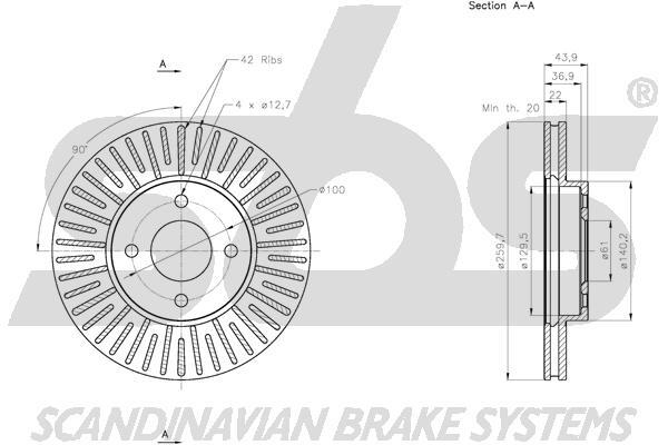 Disc frana