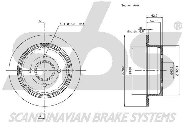 Disc frana