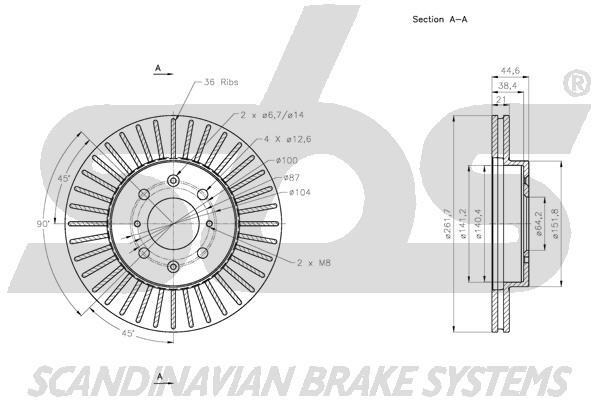 Disc frana