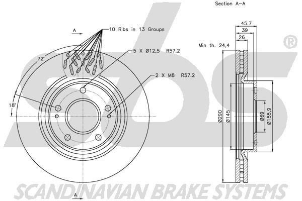 Disc frana