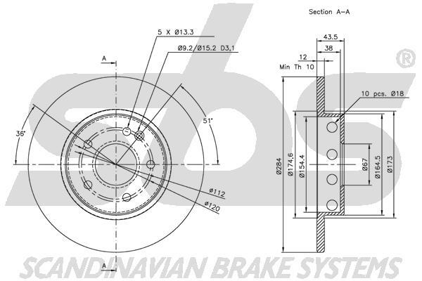 Disc frana