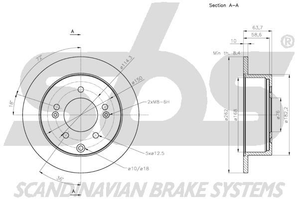 Disc frana