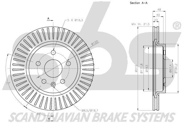 Disc frana