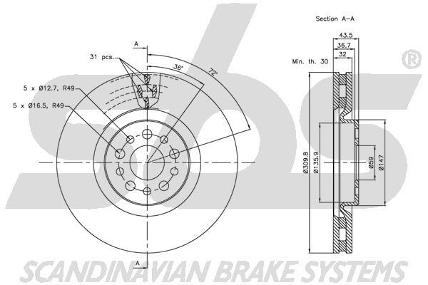 Disc frana