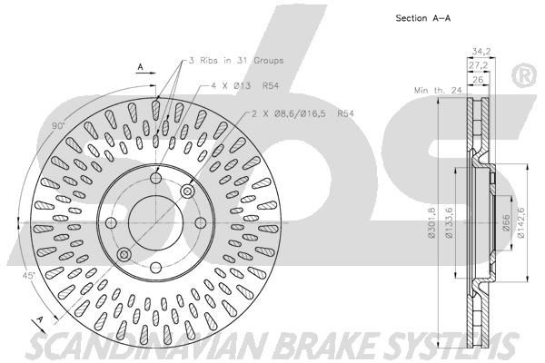 Disc frana