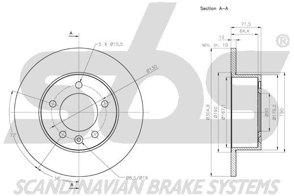 Disc frana