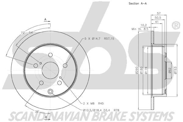 Disc frana