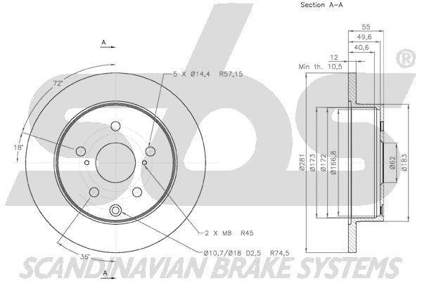 Disc frana