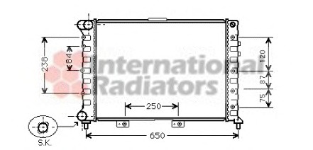 Radiator racire motor