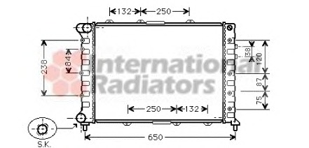 Radiator racire motor