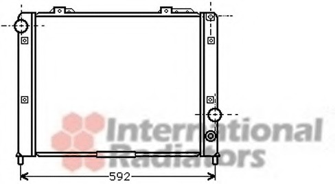 Radiator racire motor