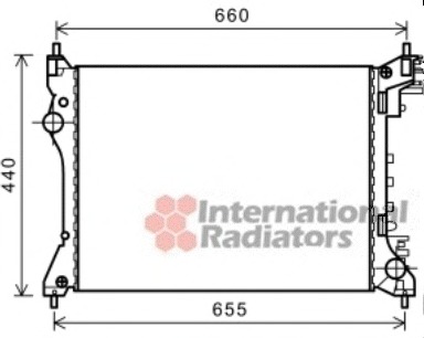 Radiator racire motor