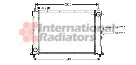 Radiator racire motor