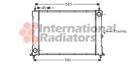 Radiator racire motor