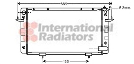 Radiator racire motor