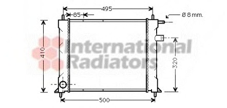 Radiator racire motor