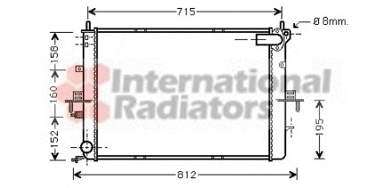 Radiator racire motor