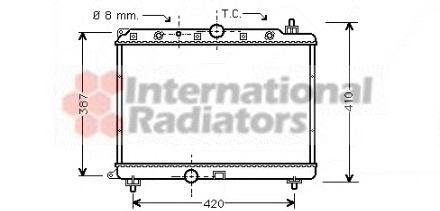 Radiator racire motor