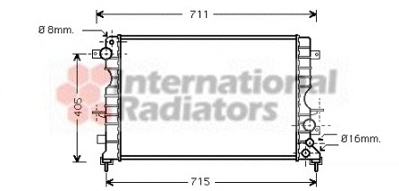 Radiator racire motor