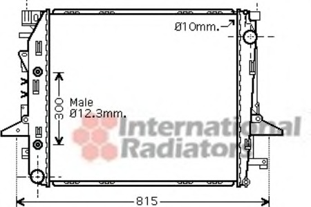 Radiator racire motor