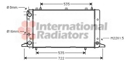 Radiator racire motor