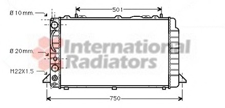 Radiator racire motor