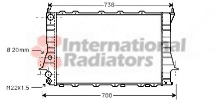 Radiator racire motor