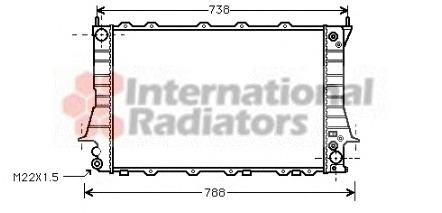 Radiator racire motor