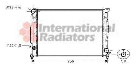 Radiator racire motor