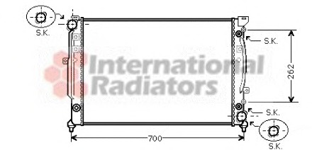 Radiator racire motor