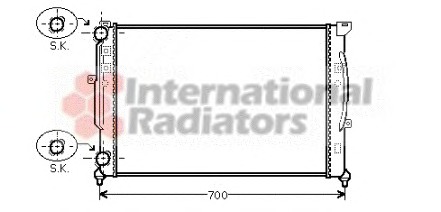 Radiator racire motor