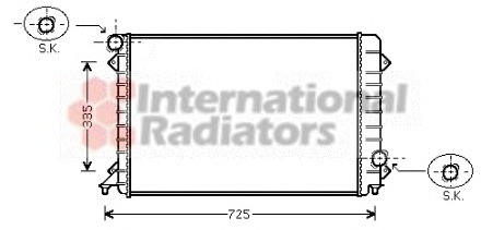 Radiator racire motor