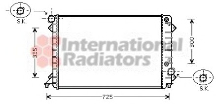 Radiator racire motor