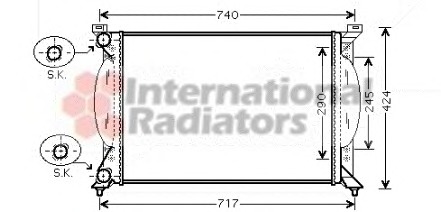 Radiator racire motor