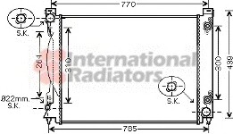 Radiator racire motor