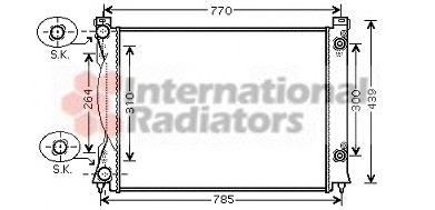 Radiator racire motor