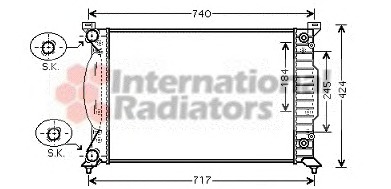 Radiator racire motor