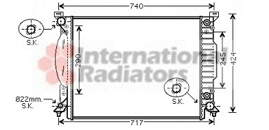 Radiator racire motor