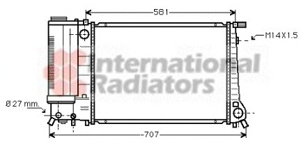 Radiator racire motor