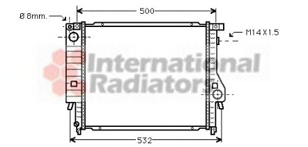 Radiator racire motor