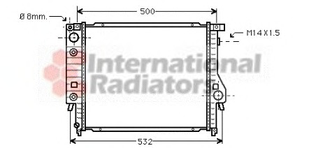 Radiator racire motor