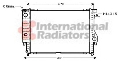 Radiator racire motor